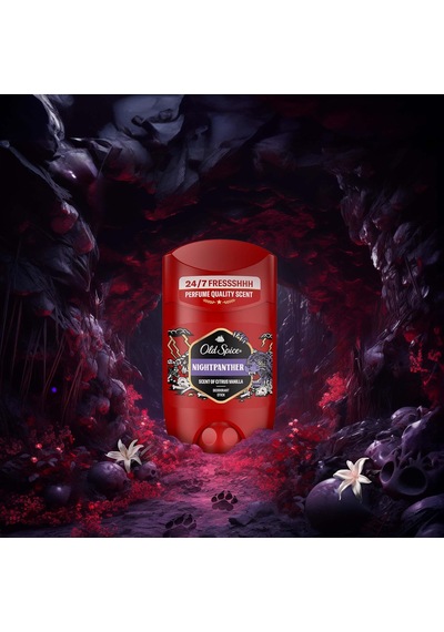 Old Spice Nıghtpanther Erkek Deodorant Stick 50 Ml Morfose Ultra Strong Saç Spreyi 400ml 3 Adet