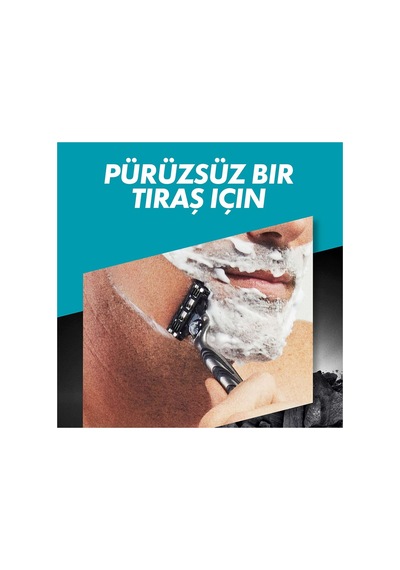 Mach3 Charcoal Yedekli Tıraş Makinesi