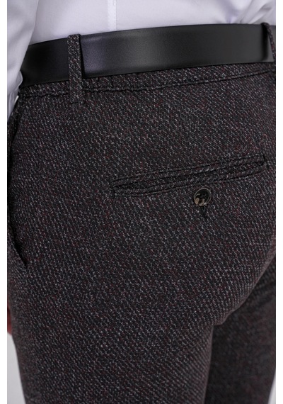 P 1208 Pantolon Comfort Siyah Siyah
