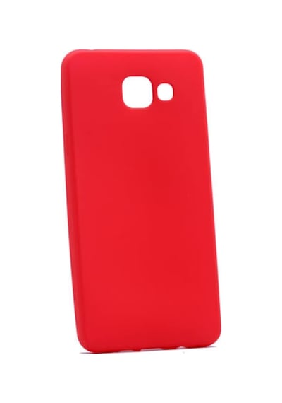 Samsung Uyumlu Galaxy A5 2016 Kilif Mat Estetik Silikon Kirmizi 251607111
