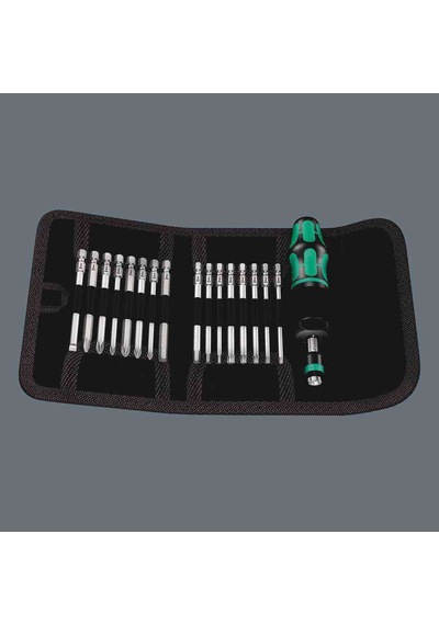 Wera K Kompakt 60. 17 Parça Tornavida 1.2-3.0 Nm 05059293001