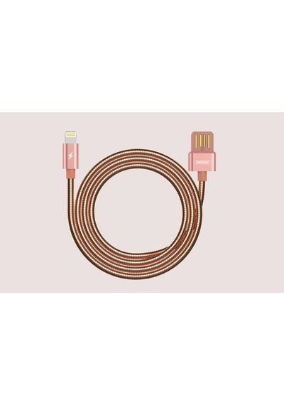 Remax Rc-080I Apple Uyumlu iOS Lightning Metal Şarj Data Kablosu-Renk Seçim