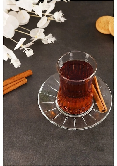 Paşabahçe Çay Takımı Seti Elysia 170 CC Şeffaf