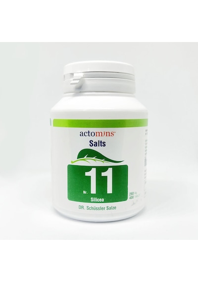 Schüssler Tuzları Actomins Nr 11 Silicea D12 400 Tablet