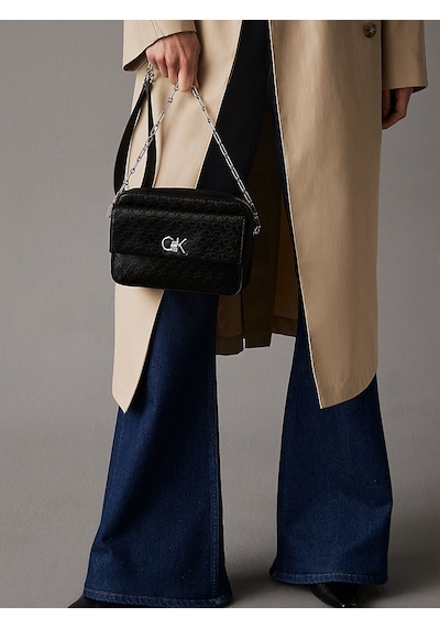 Calvin Klein Kadın Çapraz Çanta K60k6131400gj Siyah