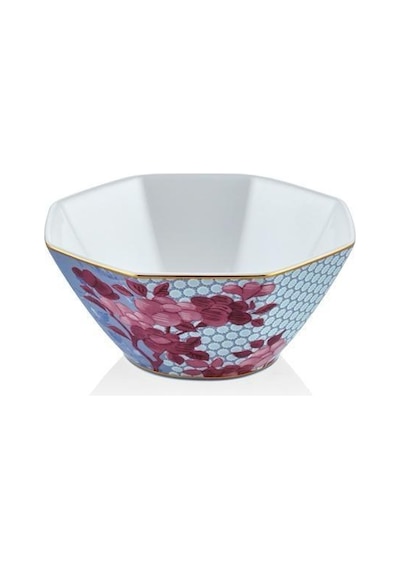Lamedore Tea Delight 12 Cm Kase Blue Regency Damask 1 Adet