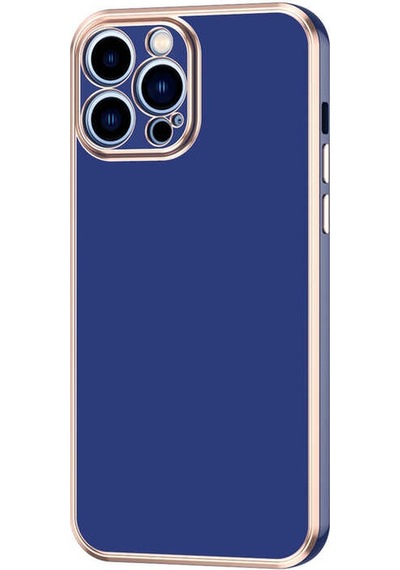 Zeyline Apple Uyumlu iPhone 13 Pro Max Zore Bark Kapak-lacivert