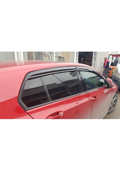 VW Golf 8 Mügen Cam Rüzgarlığı 2020 Sonrası 4 Lü SET