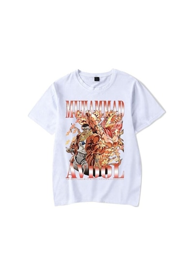 Noıssey Kırmızı Etiket Gala Jojo Tuhaf Macera T-shirt Model742 16765 Beyaz
