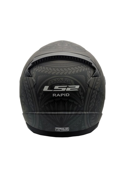 Ls2 Rapid Takaroa Kapalı Kask  Mat Siyah