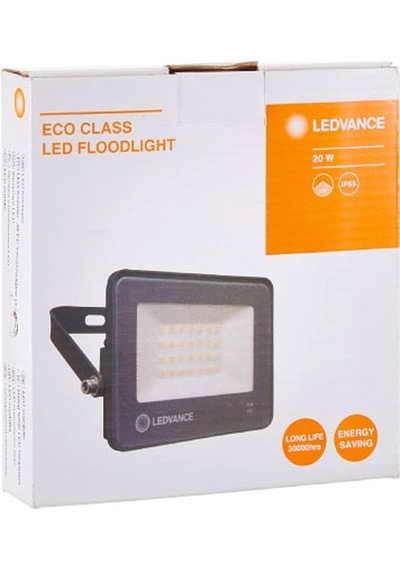 Ledvance Led Eco Class Projektör 20W Beyaz Işık 1700lm Antrasit