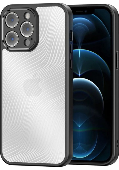 Dux Ducis İphone 12 Pro Max Aimo Series Premium Buzlu Sert Pc-tpu Kılıf- 5775 Çok Renkli