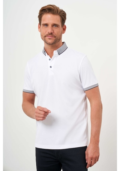 Morven Erkek Beyaz Trend Merserize Düz Düğmeli Yaka Dynamic Fit T-shirt 24ys018011600 Beyaz Morven Erkek Beyaz Trend Merserize Düz Düğmeli Yaka Dynamic Fit T-shirt 24ys018011600 Beyaz