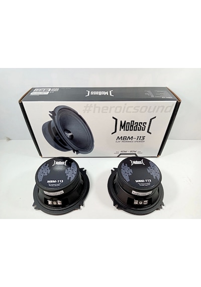 Mobass 13cm Midrange Mobass Mbm-113 Midrange Hoparlör Prof Midrange 13cm