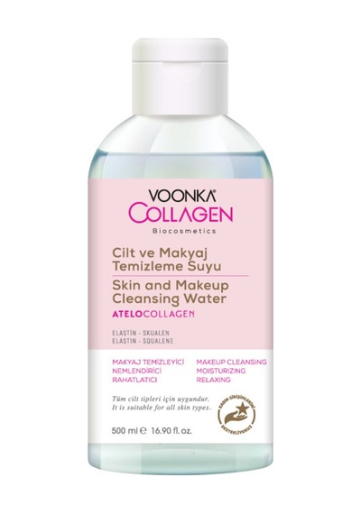 Voonka Biocosmetics Atelocollagen Cilt Ve Makyaj Temizleme Suyu 5