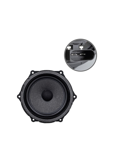 Magicvoice Mv-6f 16.5 Cm 4 Ohm 120 Watt Oto Hoparlör Citroen Araç Kapı Hoparlörü Tekli 6 Vidalı