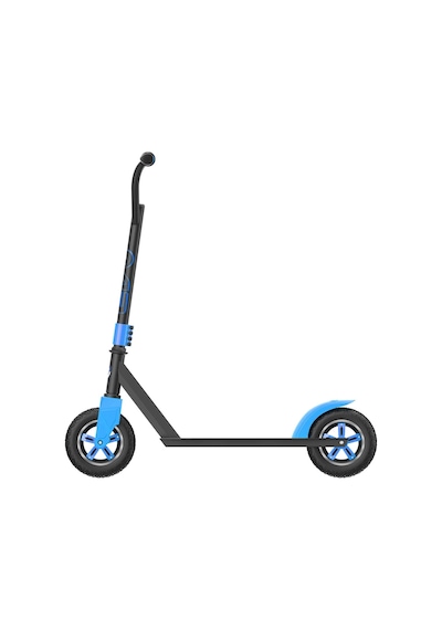 2 Tekerlekli Dirt Rider Mavi Scooter