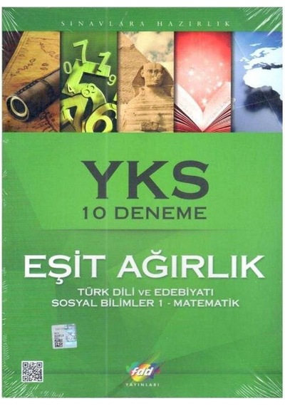 Fdd Yks Eşit Ağırlık 10 Deneme Türk Dili Ve Edebiyatı-sosyal Bilimler 1-matematik