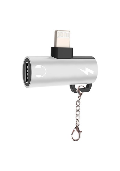 Ally Lightning to Dual Lightning Dönüştürücü Adaptör Gümüş
