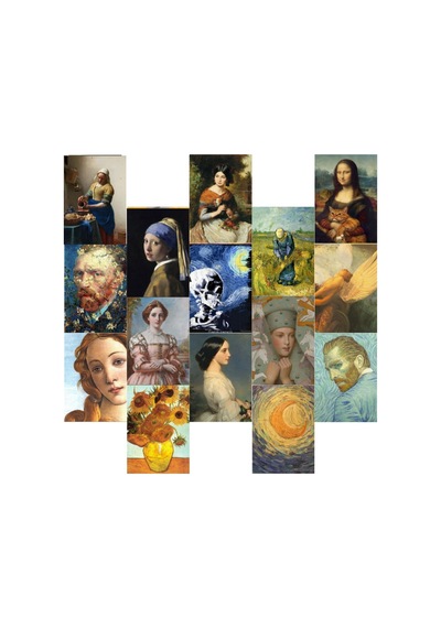 Orora Art Duvar Kağıdı Poster Seti-2-15li