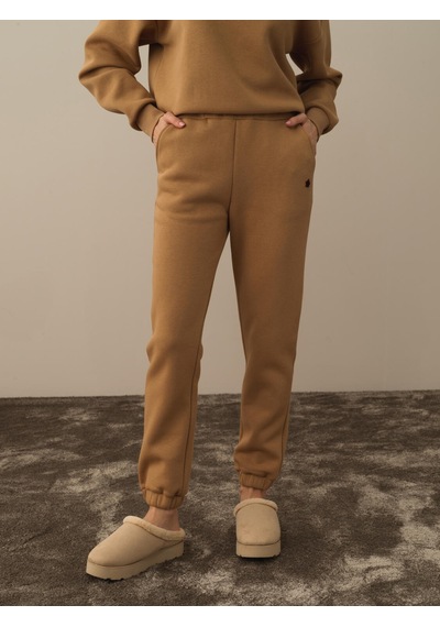 Xint Camel Pamuk Dokulu Regular Fit Sweat Pantolon 470423