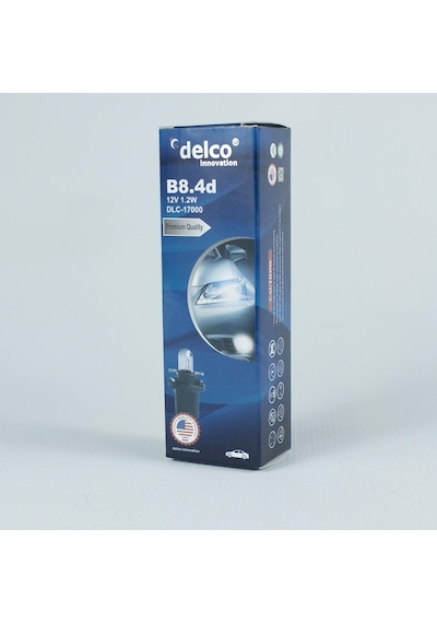Delco U.s.a B8.4d 1.2w Duylu Gösterge Ampulü 12 Volt 10 Adet