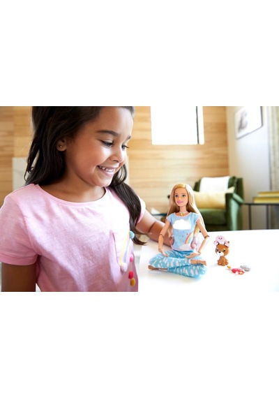 Barbie Wellness Barbie Nefes Egzersizi Bebeği Gnk01