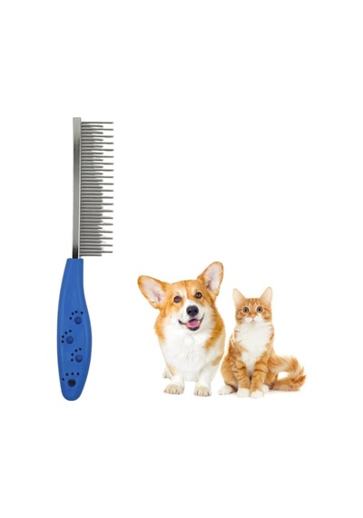 20 X 3cm 1 Adet Kıtık Açıcı Metal Kedi Köpek Tarağı