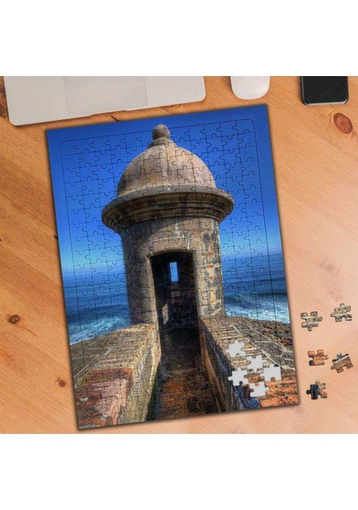 Denize Karşı Küçük Kule 240 Parça Puzzle Yapboz-02260