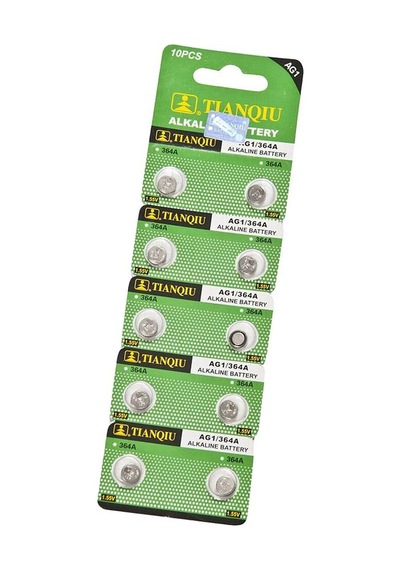 Tıanqıu Ag1 Lr621/364 Alkalin 10'lu Düğme Pil Evimdeyokyok