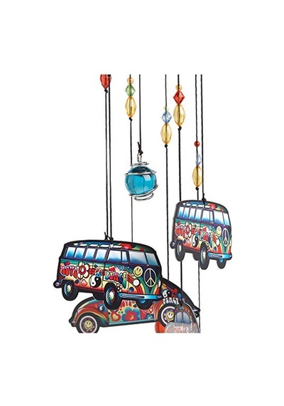 Spoontiques 11951 Hippi Arabası/aşk Otobüsü Rüzgar Çanı