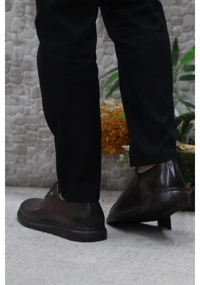 Pierre Cardin 14206 Kahve Hafif Taban Hakiki Deri Erkek Ayakkabı 001