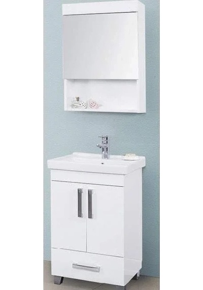 70 Cm Mdf Yağmur Banyo Dolabı Suntalam Antrasit