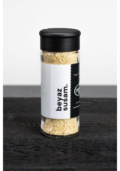 Beyaz Susam 65gr Cam Çok Renkli