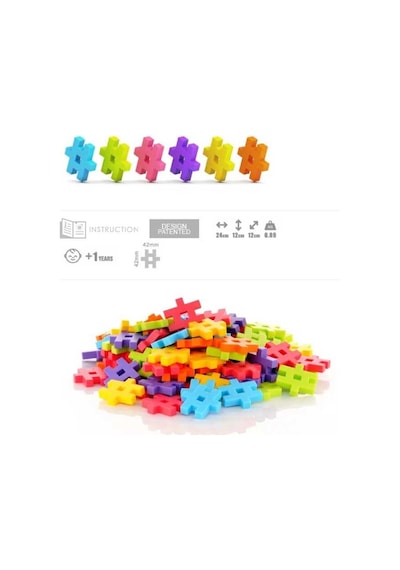 Meli Maxi 100 Parça Blok Seti 50401