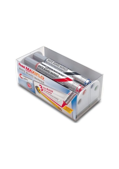 Pentel Maxiflo Tahta Kalemi Set Sünger Ile Yuvarlak Uçlu Ince Diğer
