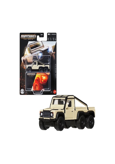 Matchbox Proje Konvoyu Toplayıcısı Land Rover 6 X 6 Jnd41 Çok Renkli