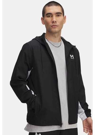 Under Armour Ua Rival Wvn Erkek Yağmurluk Ve Rüzgarlık 1390149-001 Siyah