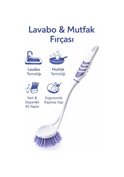 Softon Lavabo Fırçası Mutfak Fırça