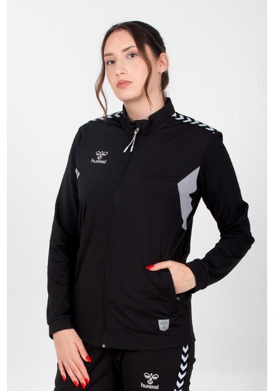 Hummel Otantik Kamp Eşofman Üstü Siyah