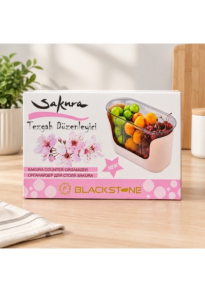Sakura Tezgah Düzenleyici Açık Gri