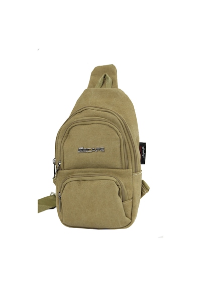 Escape Esc 3530 Yağmura Dayanıklı Kanvas Çapraz Body Bag Bej