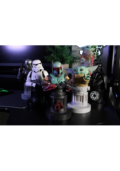 Star Wars Boba Fett The Mandalorian Dualsense Dualshock Oyun Kolu Tutucu Telefon Uyumlu Lisanslı Cable Guys