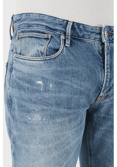 Emporio Armani Erkek Kot Pantolon 3d1j06 1d06z 0943 Buz Mavi