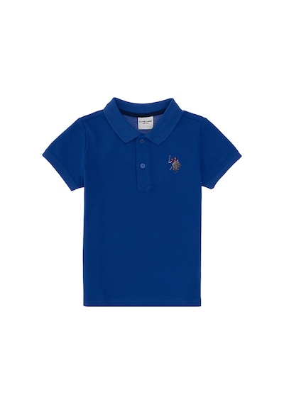 U.S. Polo Assn. Erkek Çocuk Saks Basic Polo Yaka Tişört 50306484-VR045 U.S. Polo Assn. Erkek Çocuk Saks Basic Polo Yaka Tişört 50306484-VR045