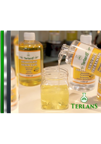 Terlans Kokusuz Terebentin 1000 ML Terlans Kokusuz Terebentin 1000 ML
