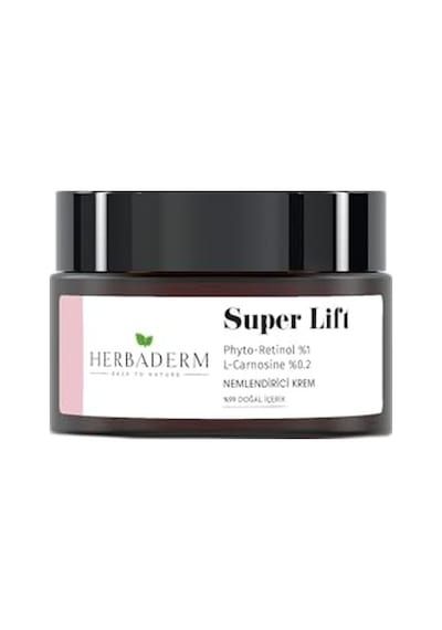Herbaderm Super Lift Sıkılaştırıcı, Mavi Işık Koruma Phyto-retinol Bakuchiol Nemlendirici Krem