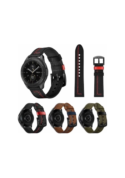 ​​​​Samsung Uyumlu Galaxy Watch Active 2 40Mm Kordon Nubuk Deri Kordon