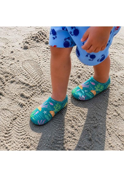 Gripptoes Kaymaz Damla Tabanlı Deniz&havuz Çorabı K1 Çok Renkli