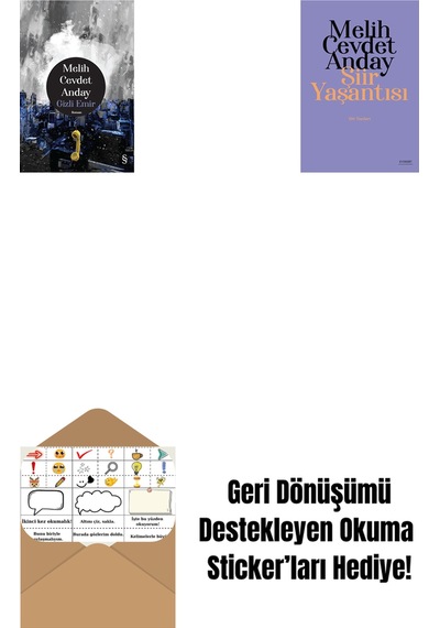 Gizli Emir Ciltli + Şiir Yaşantısı - Şiir Yazıları + Okuma Sticker'ları